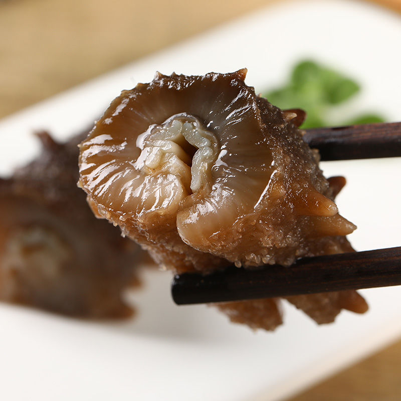 海参鲜食海叁干货礼盒单个装即食海参代发