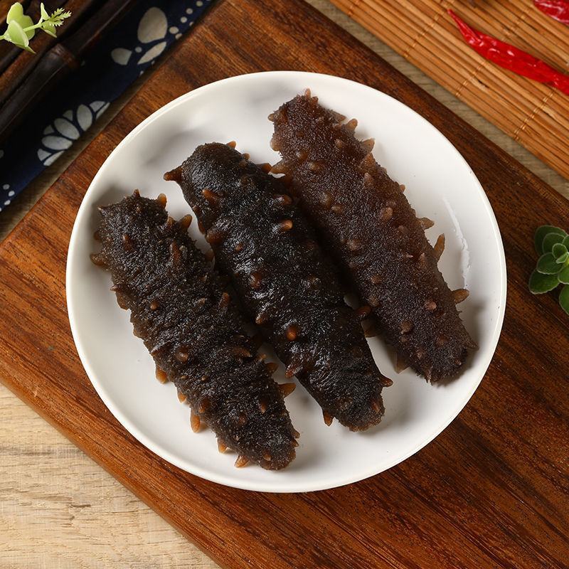 海参鲜食海叁干货礼盒单个装即食海参代发