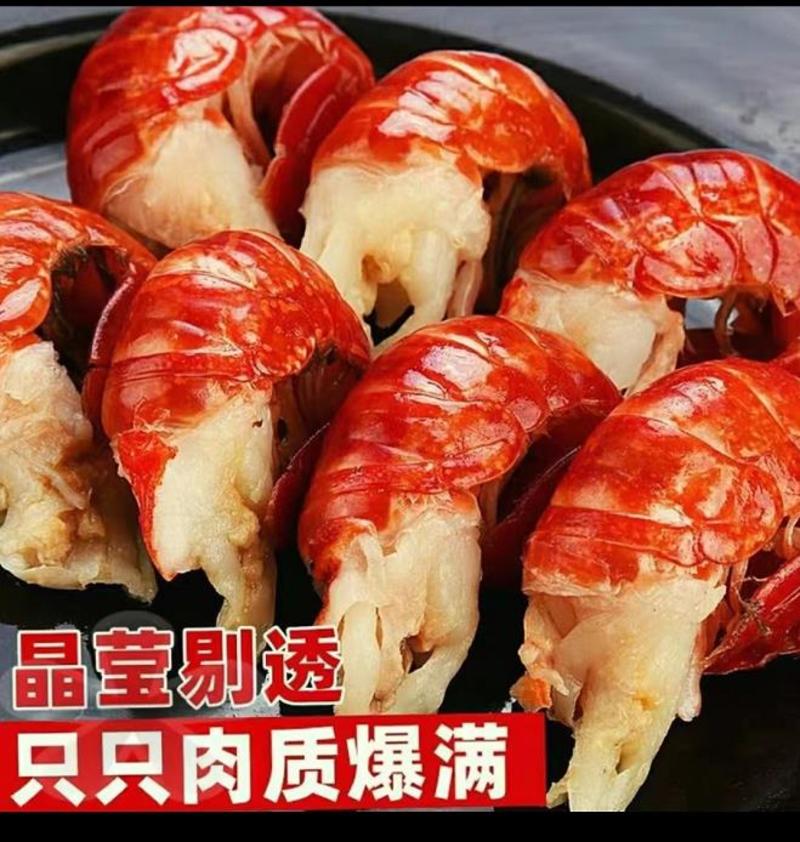 鲜活龙虾蒸煮现剥爆炒，芝士虾尾，虾尾炒面