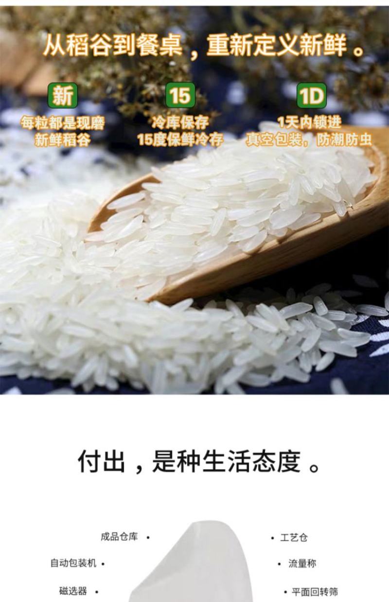 【品质新米】武功山新米一级富硒大米长粒籼米产地直供