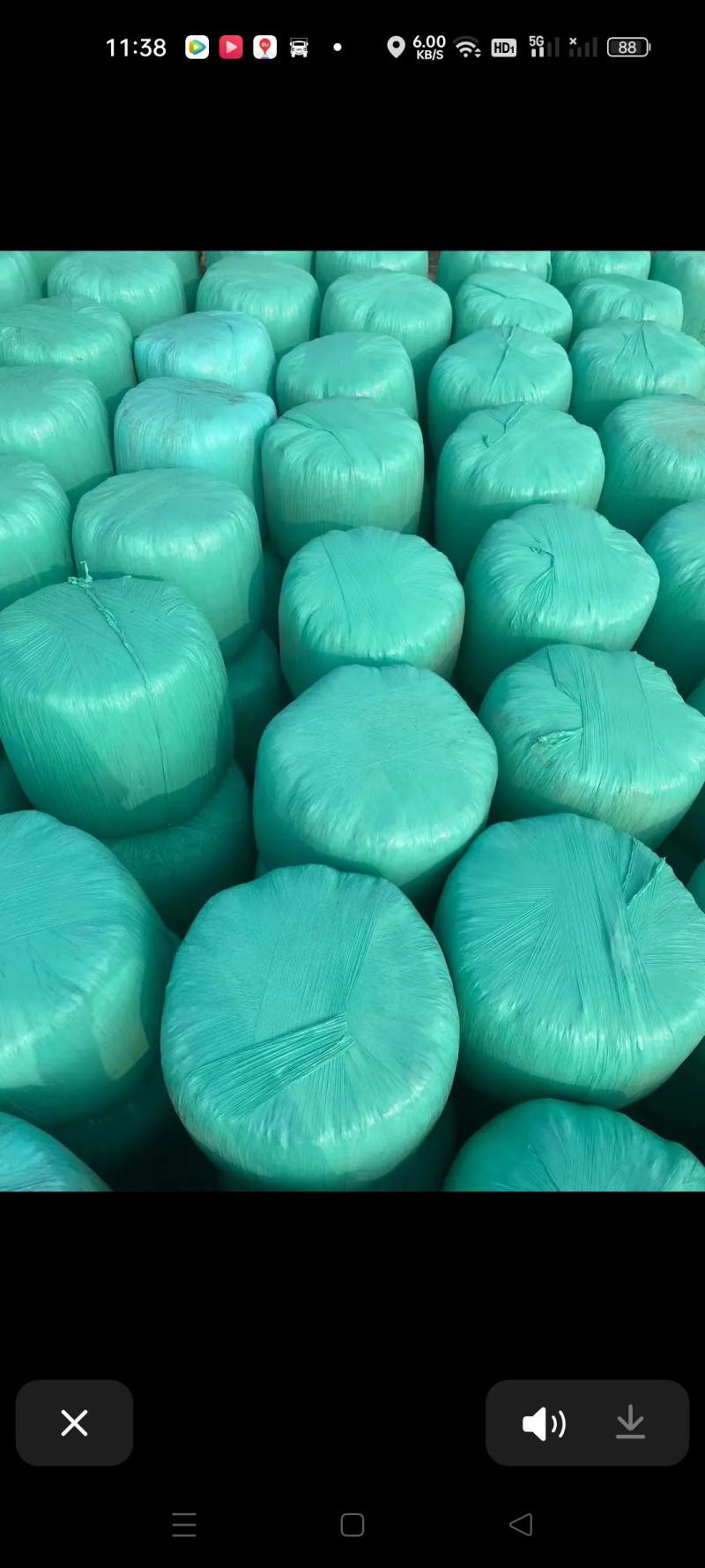 玉米秸秆打包黄储