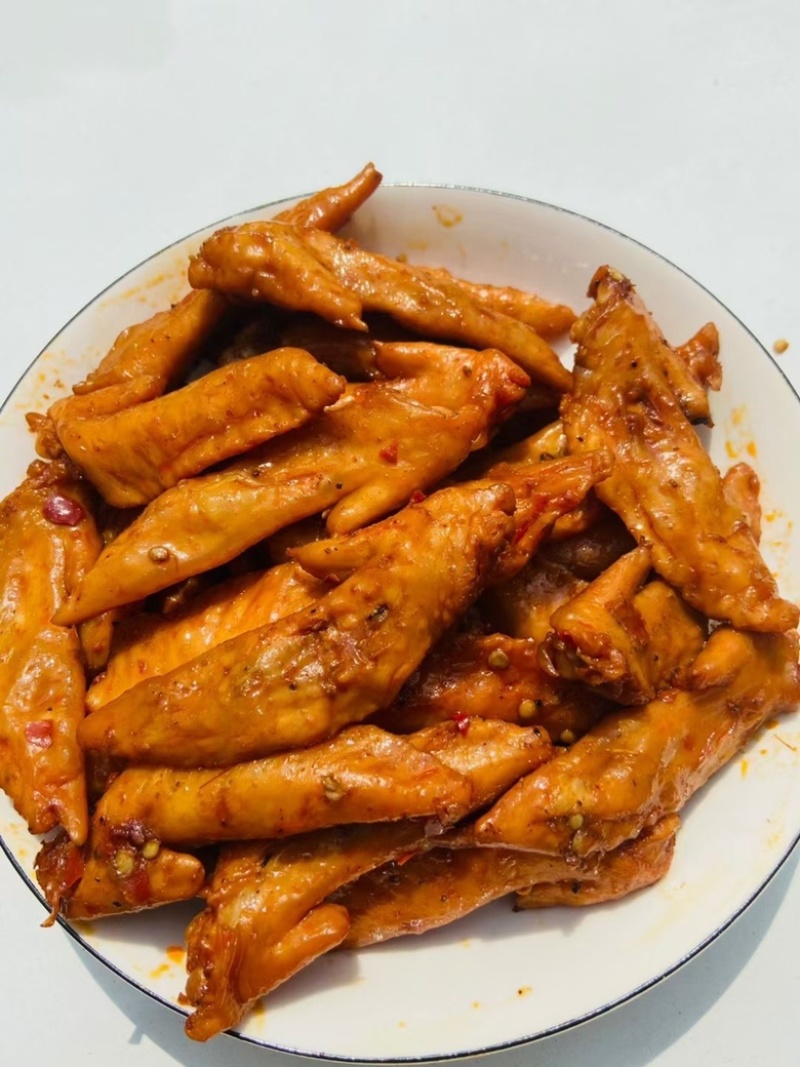 鸡尖熟食鸡拐鸭翅江湖地摊商超开袋即食
