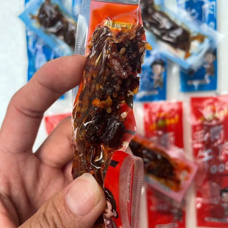 手撕牛肉麻辣五香展会景区跑江湖休闲零食