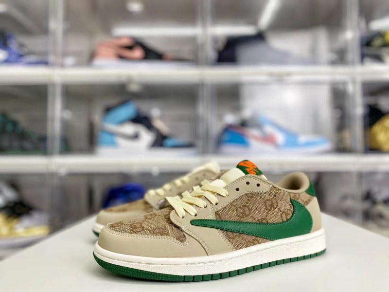 AirJordan1LowGucci联名倒钩