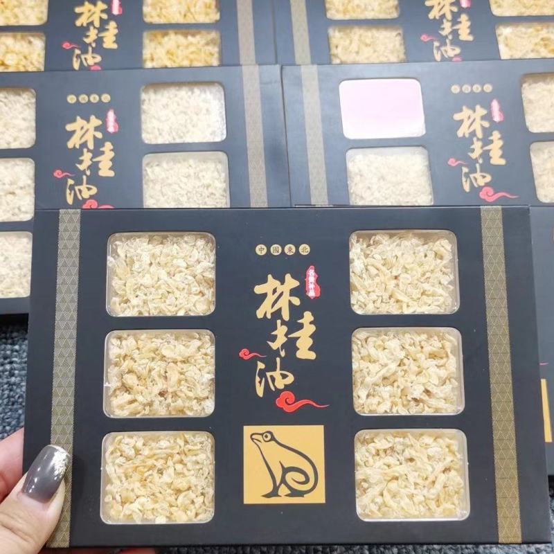 林蛙油碎油断油长白山雪蛤足干线油500克特价批发