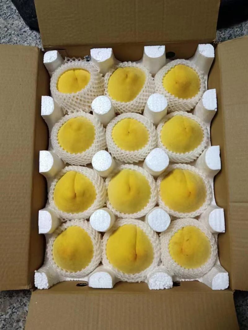 锦绣黄桃红心超甜个头超大