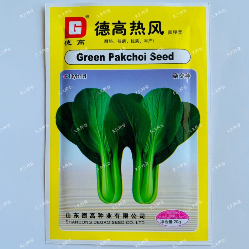 德高热风青梗菜鸡毛菜蔬菜种子春季秋季盆栽四季夏季耐热适合