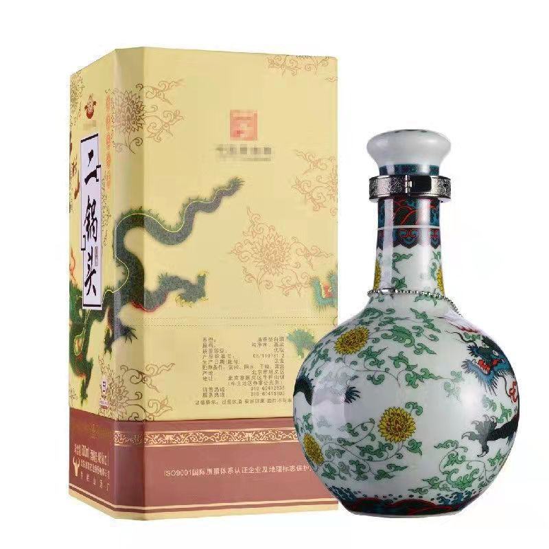 正宗牛栏山53度珍品二锅头三十年白酒整箱批发包邮