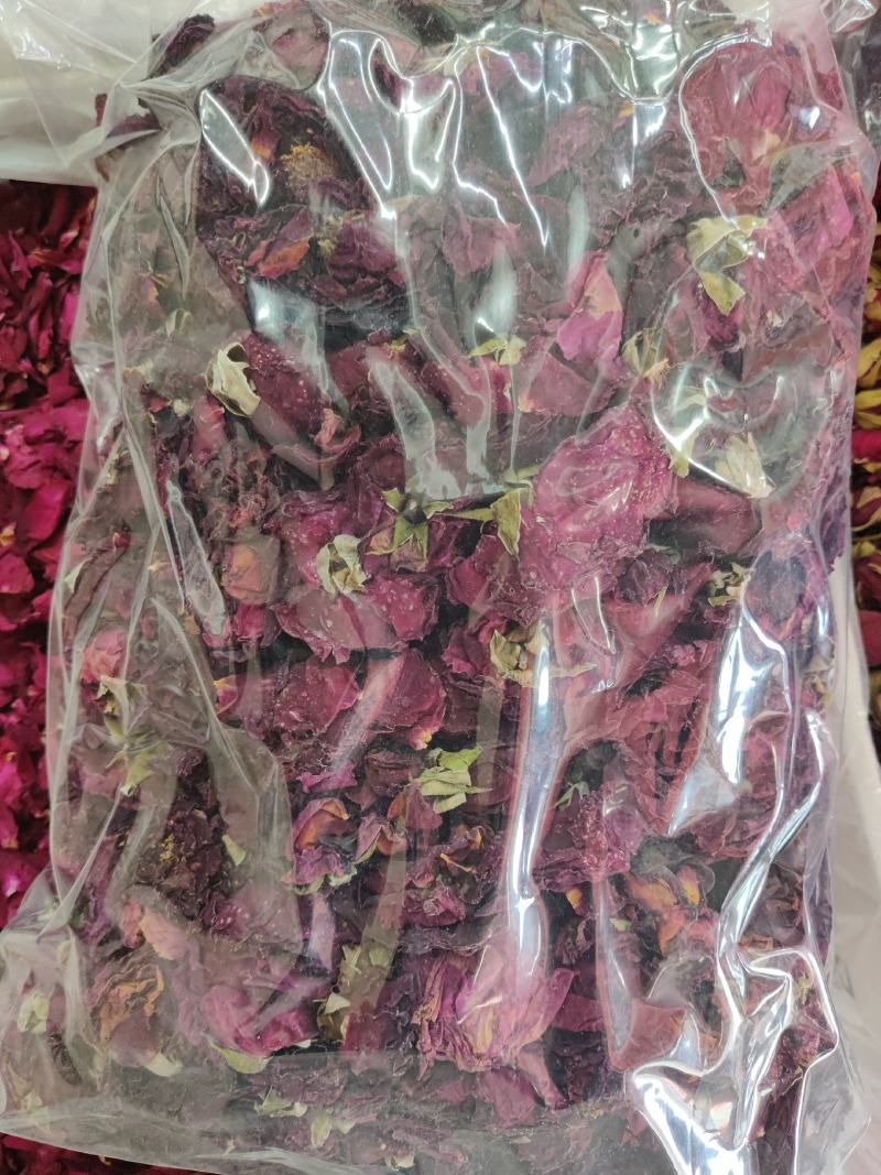 墨红玫瑰云南产朵墨红玫瑰花冠茶干玫瑰茶新花重瓣