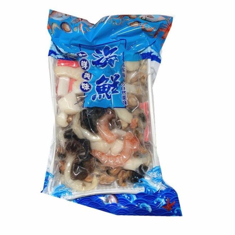 海鲜组合海鲜全家福新鲜海鲜拼盘全家福年货小杂烩年货海杂拌