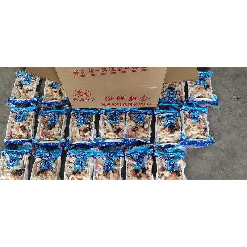 海鲜组合海鲜全家福新鲜海鲜拼盘全家福年货小杂烩年货海杂拌
