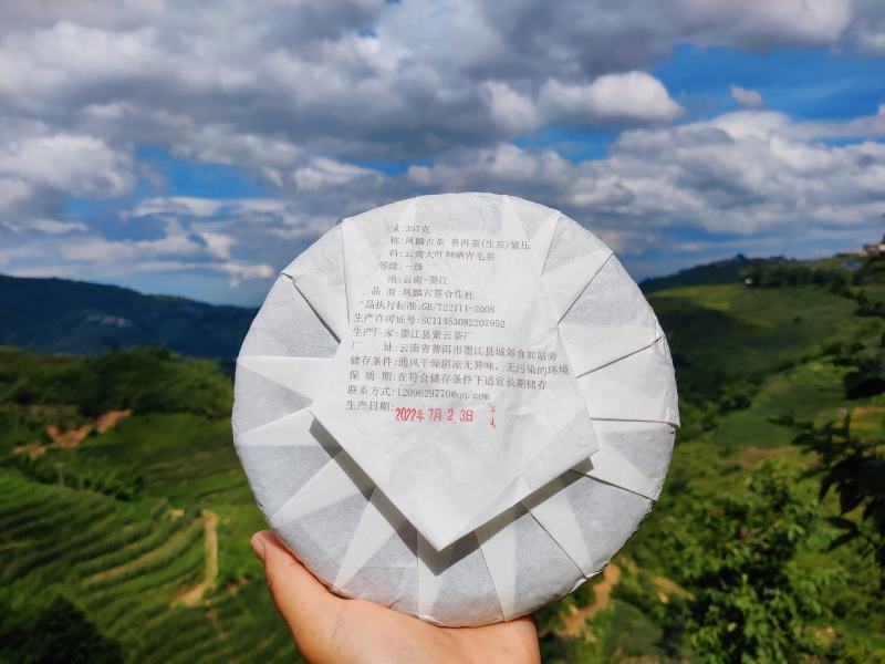 【凤麟】普洱茶生茶饼老树茶叶纯料茶农直销一饼也是批发价