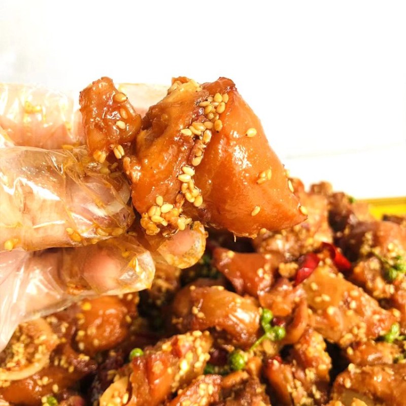 椒麻猪蹄块，开袋即食，餐饮商用包装，成品熟食，送货上门
