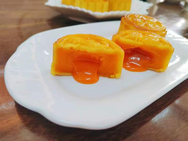 月饼北部湾流心月饼奶黄馅中秋礼品广式茶点糕点整箱包邮