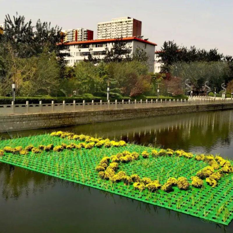 生态浮岛复合纤维湿地水生态综合治理消减污染物包施工包成活