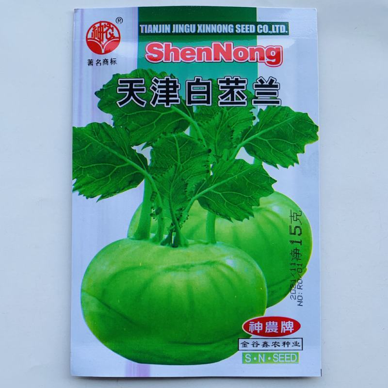 天津白苤蓝种子高产早熟扁圆型大头菜蔬莱菜籽莱青芥兰头芥蓝