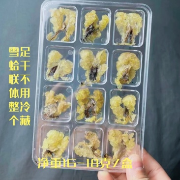 足干雪蛤油泡发率高批发