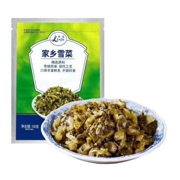 宁波特产绿佳雪菜咸菜即食开胃下饭配菜佐餐