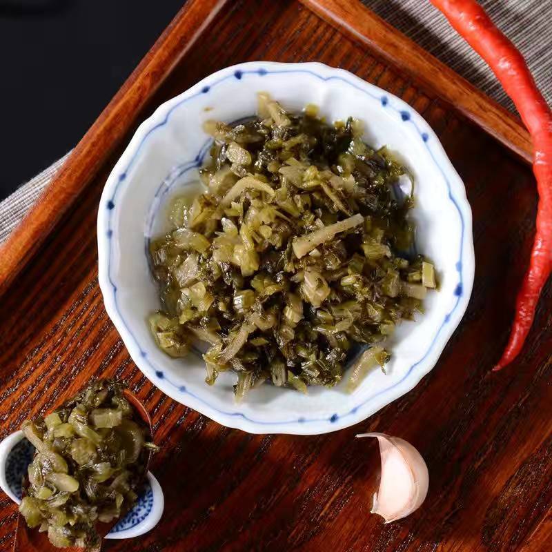 宁波特产绿佳雪菜咸菜即食开胃下饭配菜佐餐
