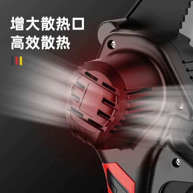 无刷电锯充电手提式电链锯户外无线小型伐木单手锯砍树修枝锯
