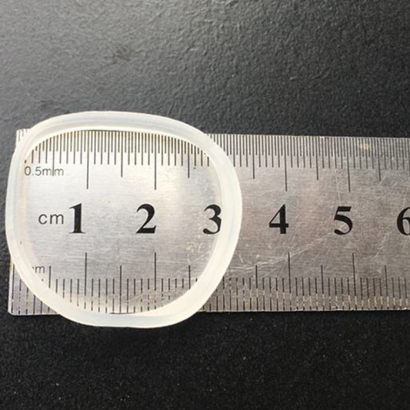 越南透明加宽橡皮筋牛皮筋橡皮圈发绳直径3CM宽