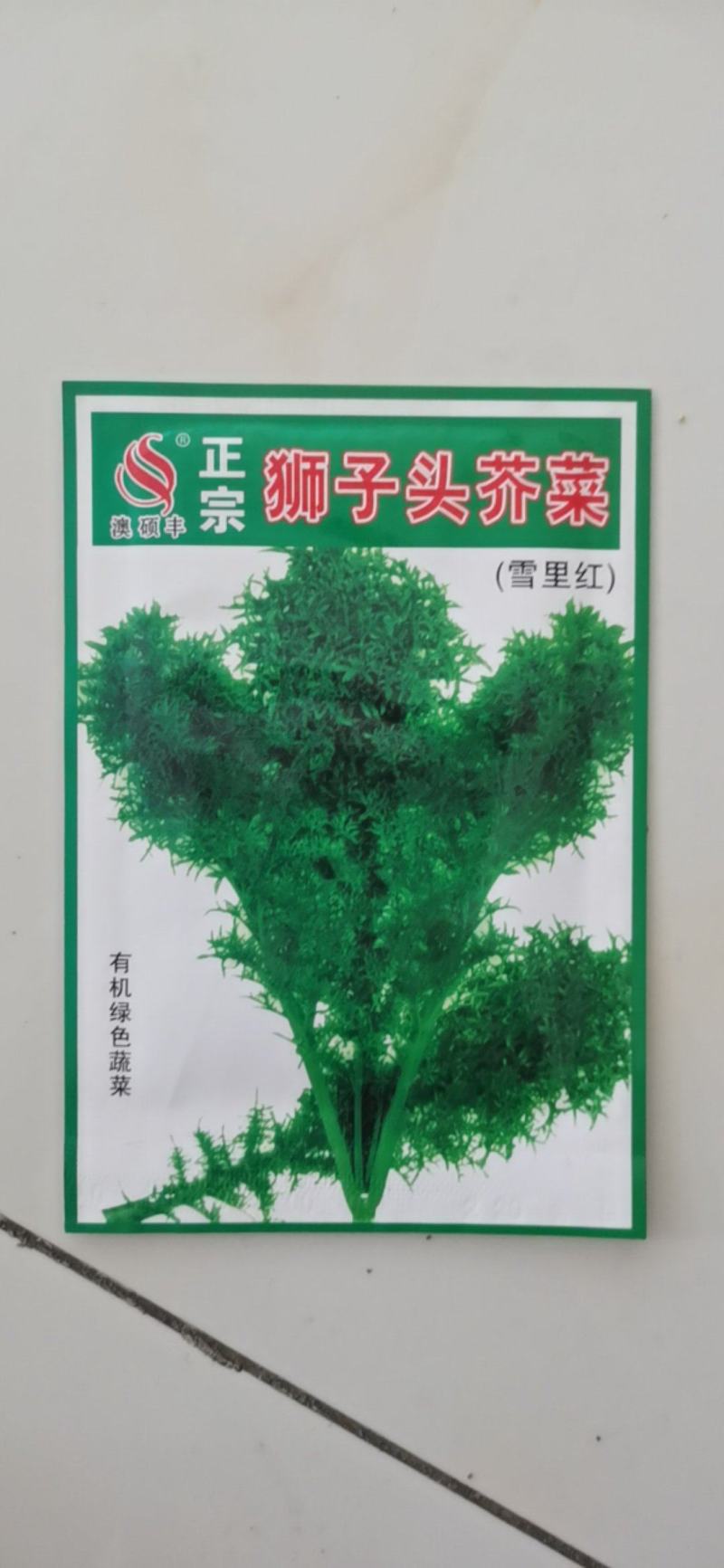 雪里蕻种子狮子头芥菜雪里红腌菜种籽花叶雪菜细叶九头鸟