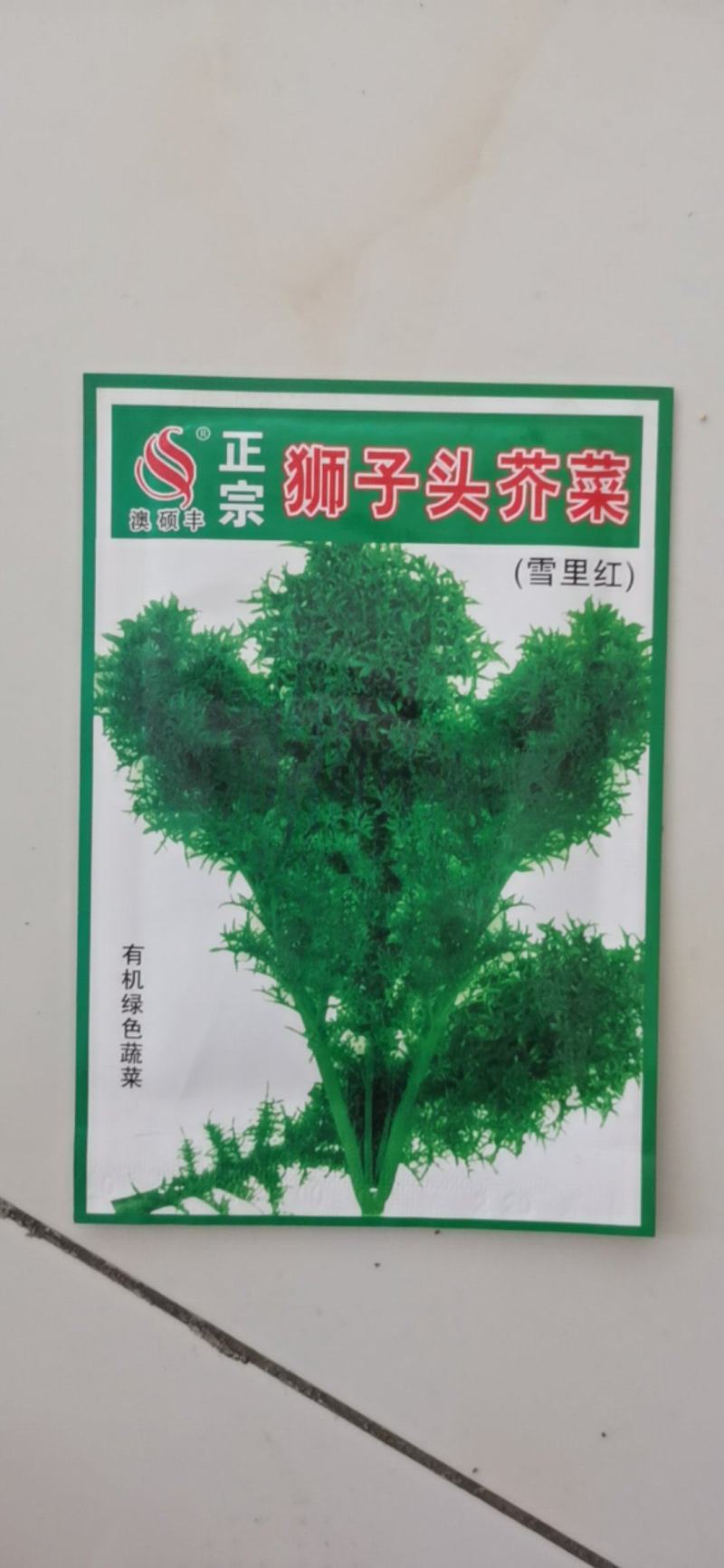 雪里蕻种子狮子头芥菜雪里红腌菜种籽花叶雪菜细叶九头鸟