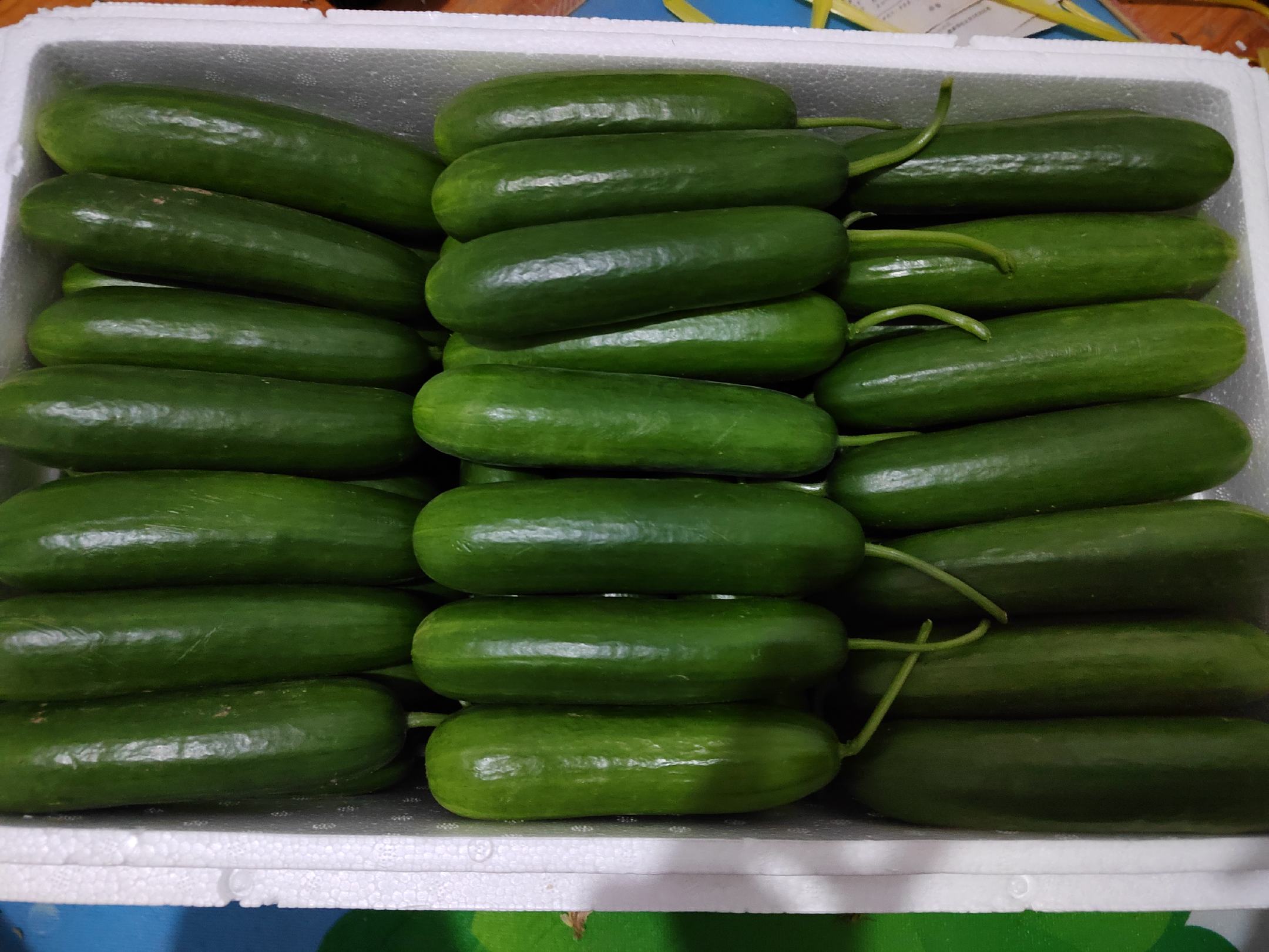 新鲜黄瓜切片拼盘,搭配樱桃番茄和橄榄油调味 黄瓜切片拼盘