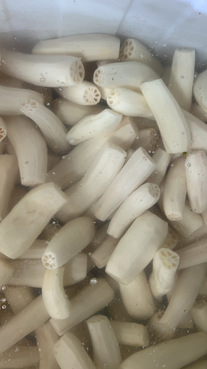清水藕片盐水藕片火锅麻辣烫