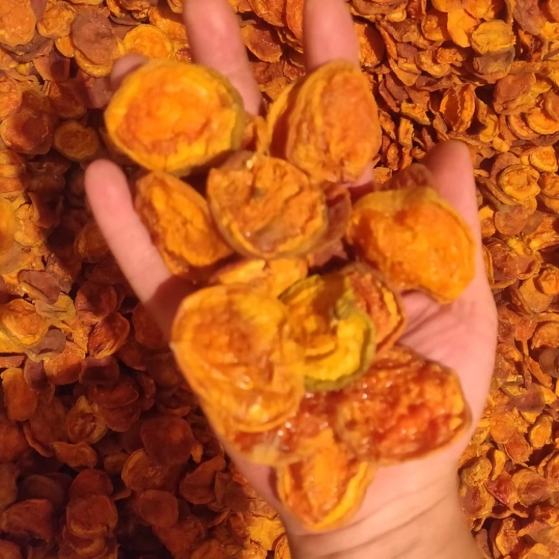 一手货源木瓜杏干串红杏干，无添加，特产果脯