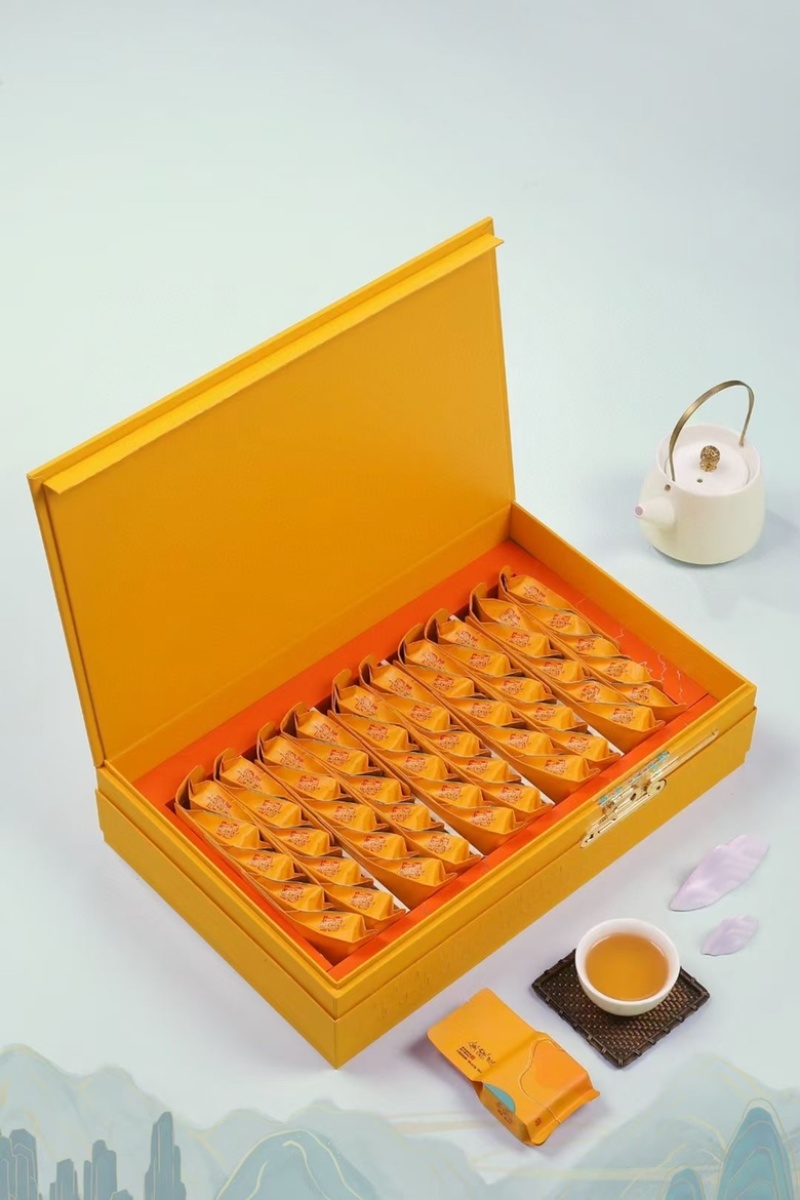 中秋茶礼金骏眉红茶武夷红茶250克礼盒装送礼茶叶一件代发
