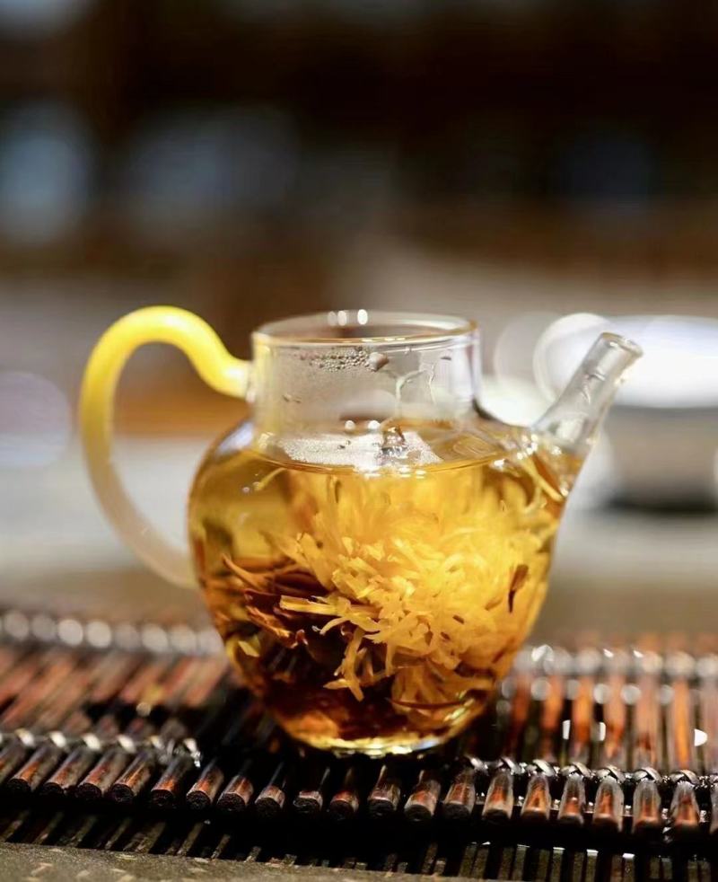 云南滇红茶2024头春茶菊花绣球
