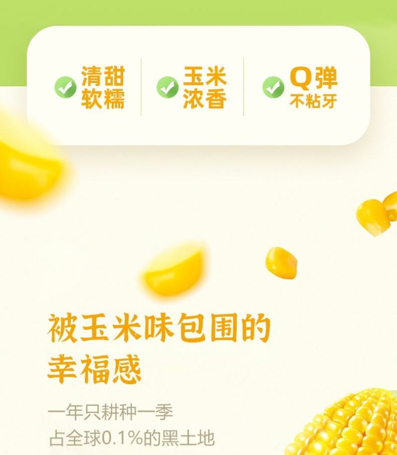 一件代发臻淳粮甜粘玉米包邮