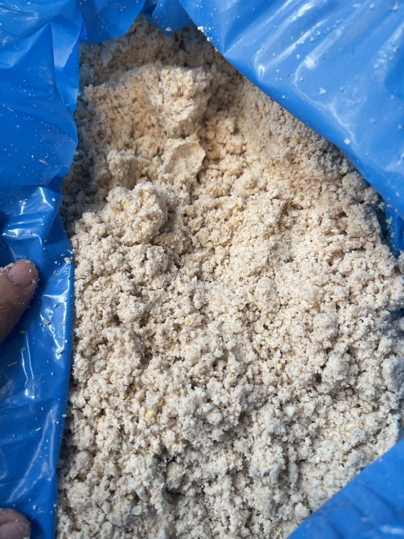 发酵豆腐渣，价值高，益生菌发酵，质量有保证