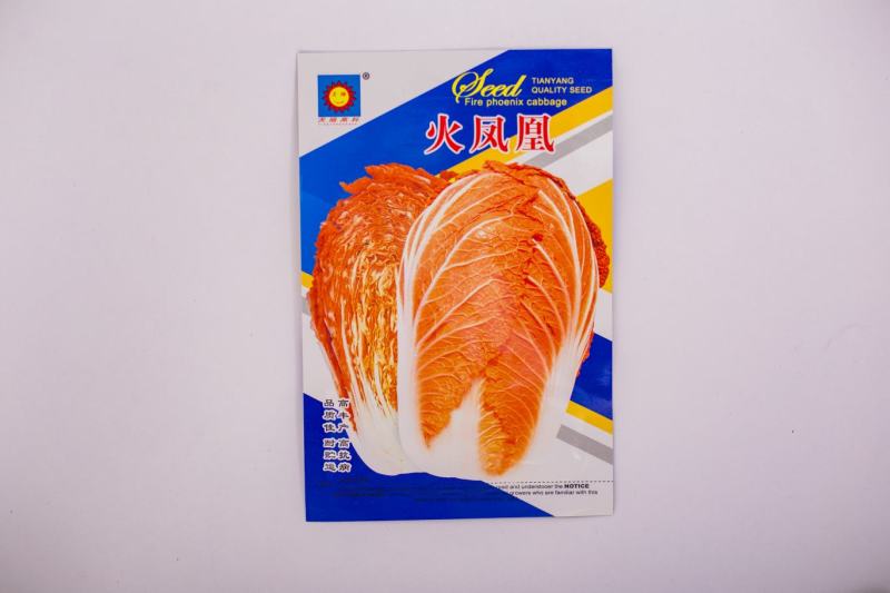 火凤凰大白菜种子红白菜籽橘红心白菜农家大田易种植抗病高产