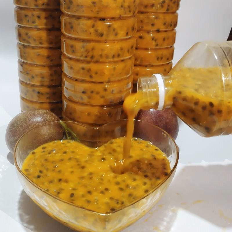广西百香果酱现挖百香果肉果浆百香果汁原浆奶茶店用原浆