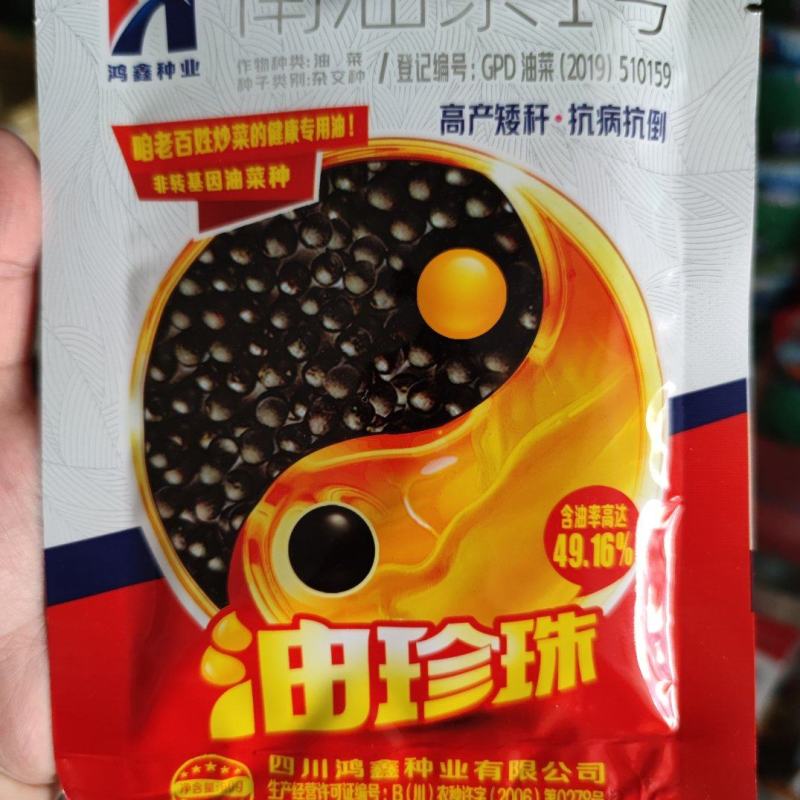 油珍珠油菜种子，85克，高产矮杆抗倒