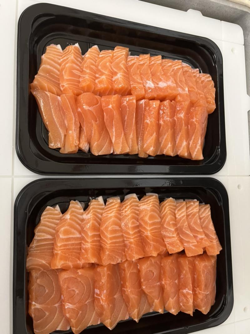 精品国产三文鱼，挪威三文鱼🍣冰鲜三文鱼，全国供货味好
