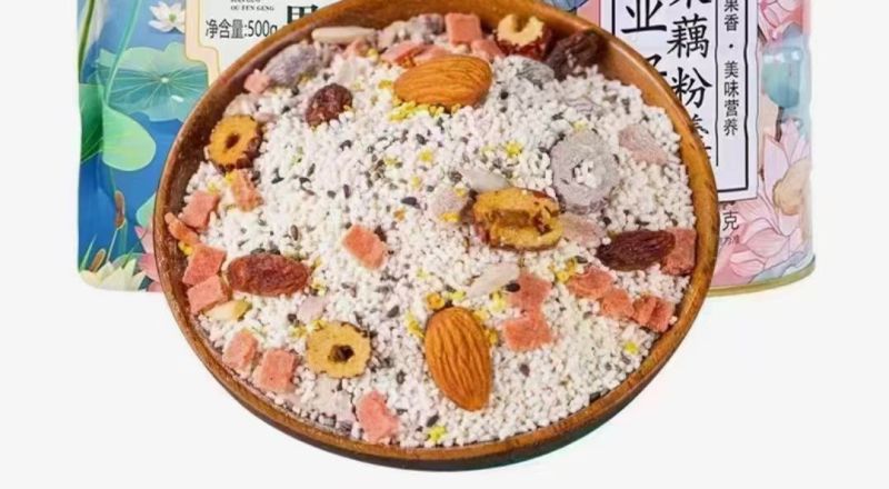 散装藕粉一件50斤红枣玫瑰枸杞黑芝麻