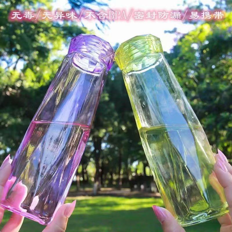 钻石杯双层玻璃杯会销礼品批发超市开业活动跑江湖地摊展会