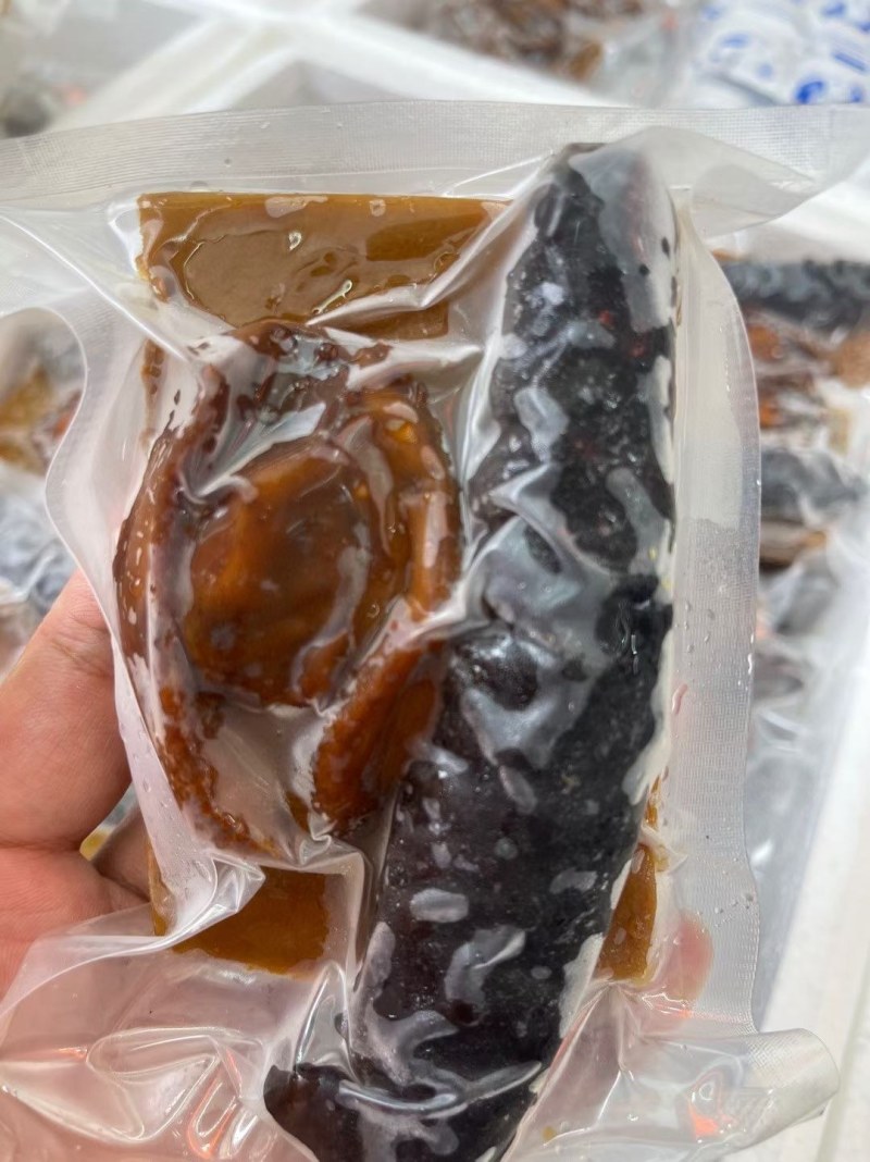 (工厂价)佛跳墙即食鲍鱼扣海参酒店批发