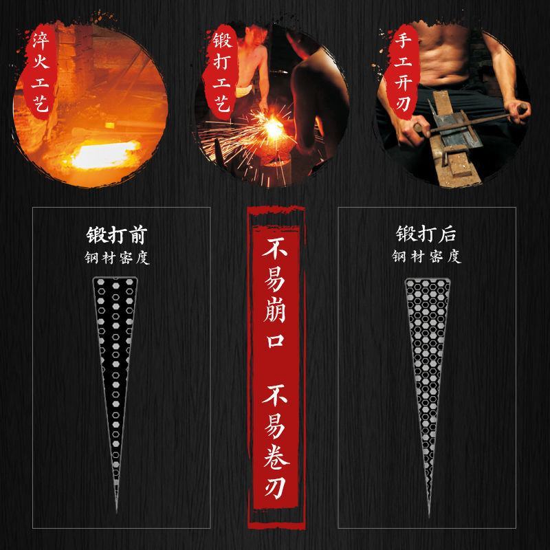 【砍坏换新】邓家刀锻打砍骨刀斩骨刀剁骨刀剁骨头刀菜刀家用