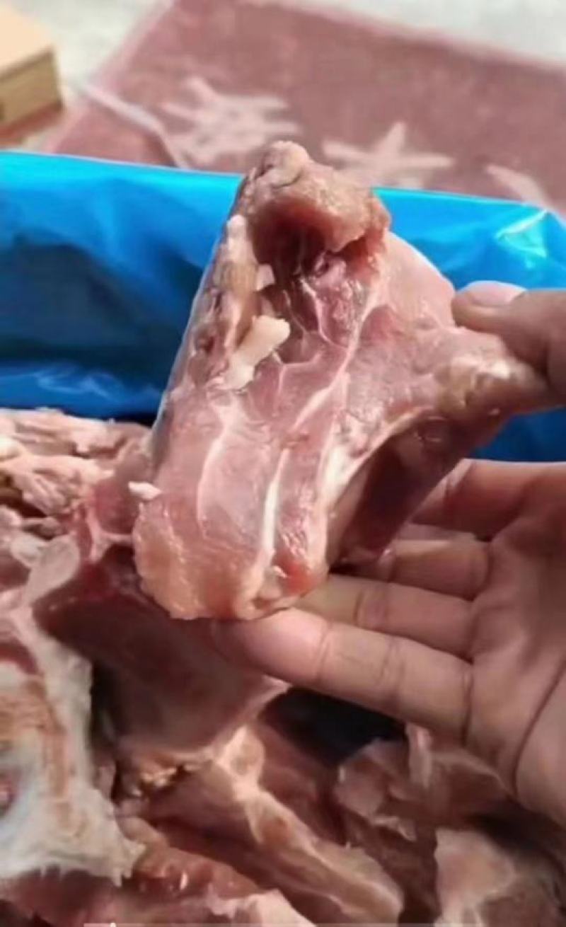 臀骨实拍图挂肉率高品质很好臀骨