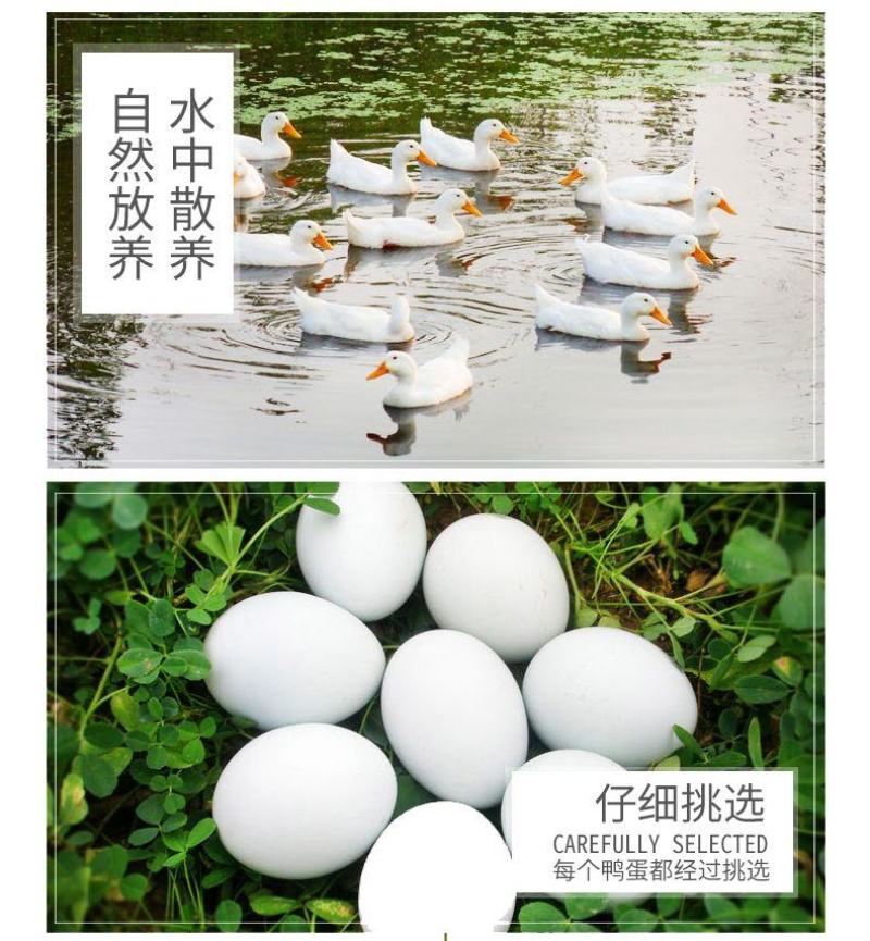 大号起沙咸鸭蛋流油咸蛋流油咸鸭蛋正宗农家散养咸鸭蛋