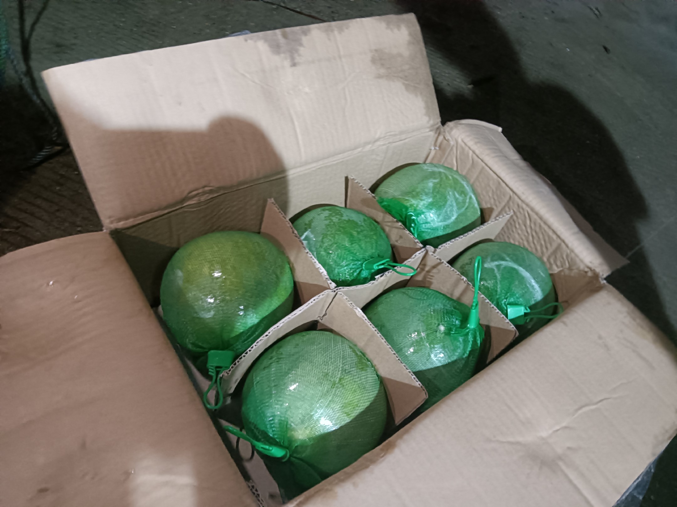 三红柚电商打包发货现场
