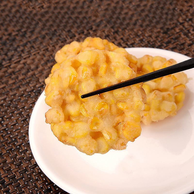 【30个】二分钱黄金玉米烙速冻油炸点心小吃早餐酒店食材