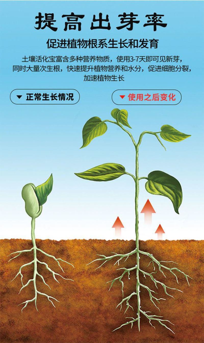 土壤活化剂黑水活化宝养花土蔬菜果园