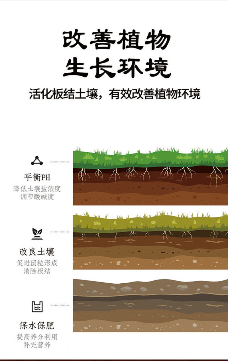 土壤活化剂黑水活化宝养花土蔬菜果园