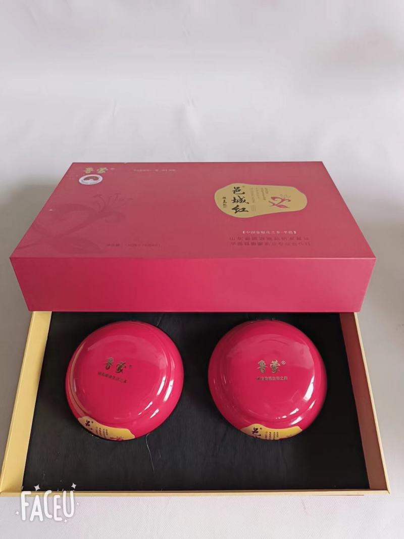 鲁蒙邑城红金银花茶鲁蒙金银花本地金银花礼盒包