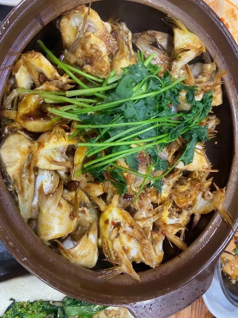 鲈鱼翅鲈鱼七星鲈鱼鳍剁椒鱼翅食材巴沙鱼翅鱼鳍